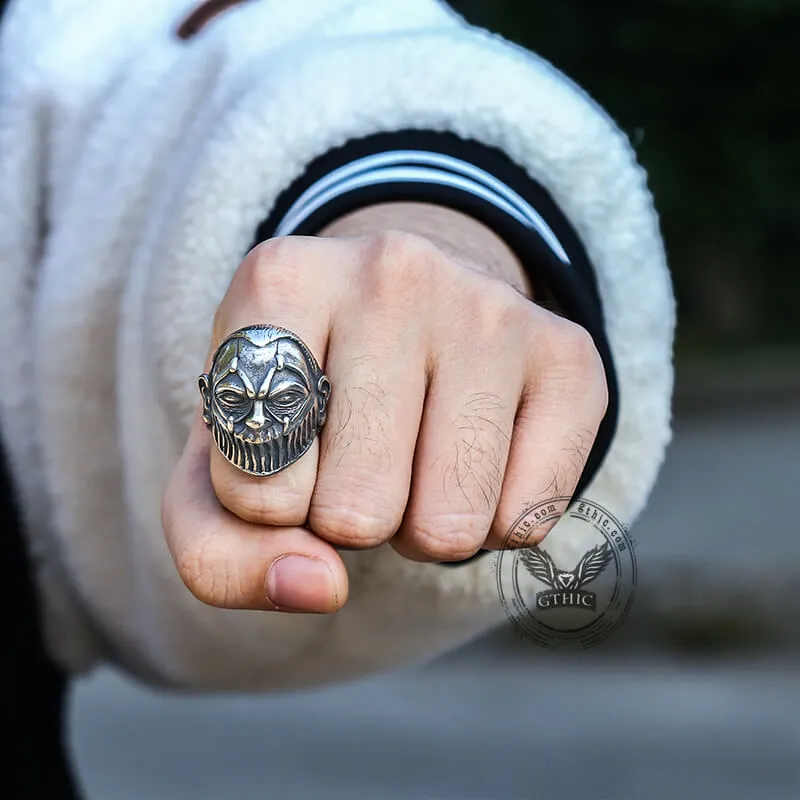 Rampage Mutant Stainless Steel Skull Ring sold by GTHIC product image thumbnail 2