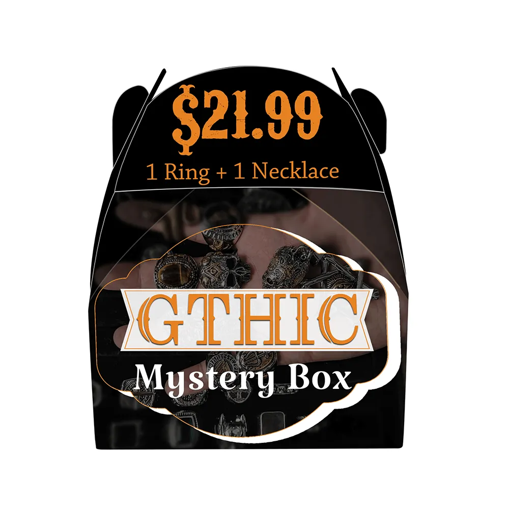 $21.99 GTHIC Mystery Box - Ring And Necklace Set sold by GTHIC