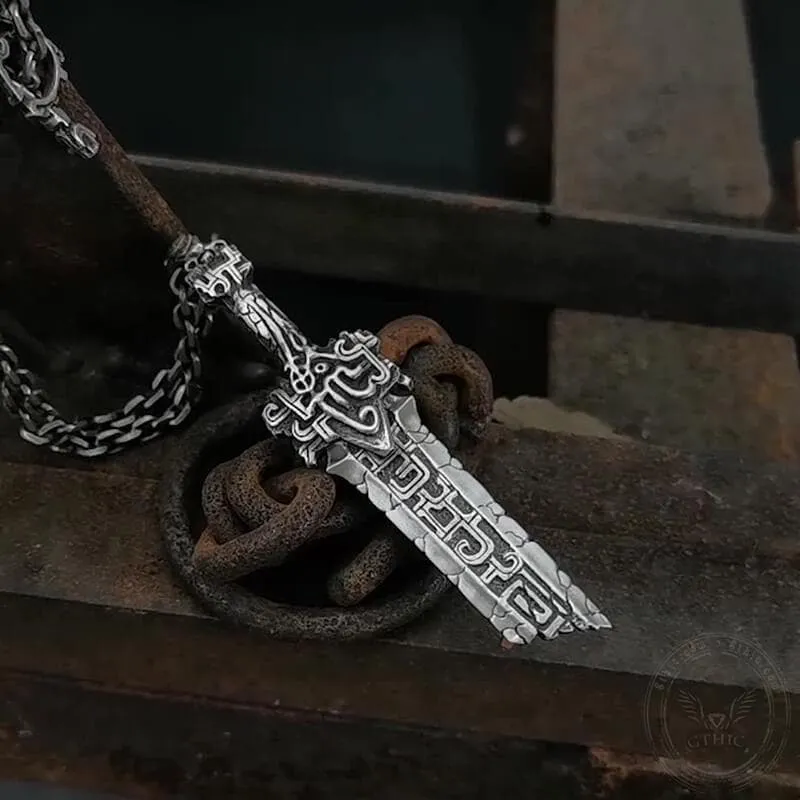 Antiquity Broken Sword 925 Silver Pendant sold by GTHIC product image thumbnail 4