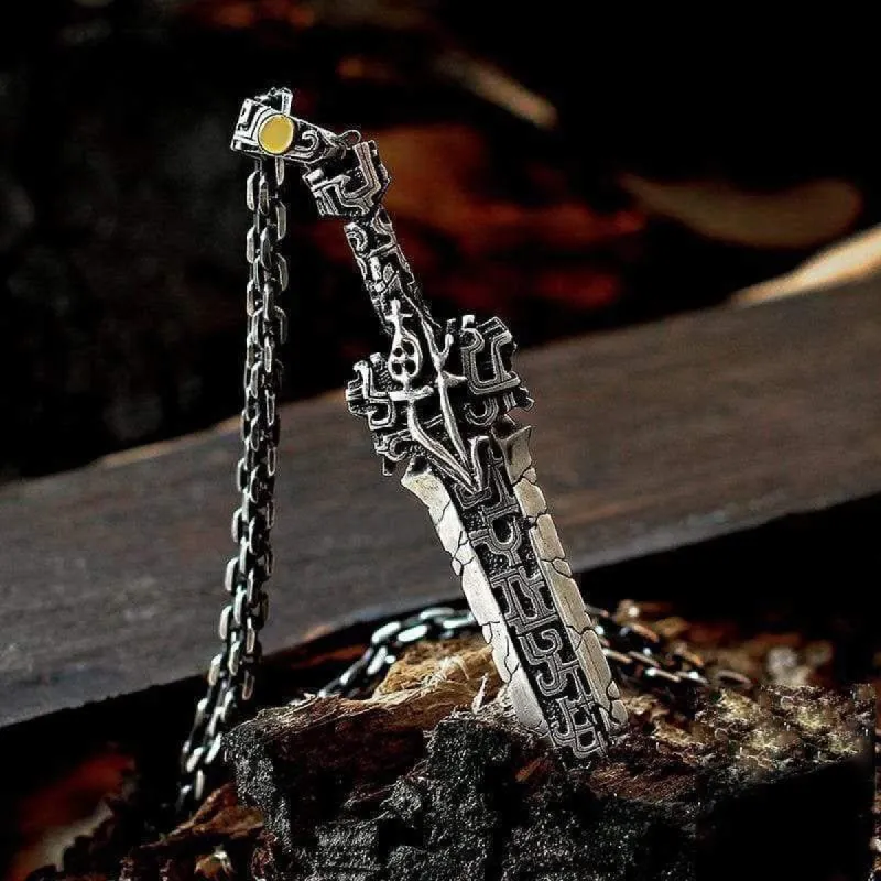 Antiquity Broken Sword 925 Silver Pendant sold by GTHIC