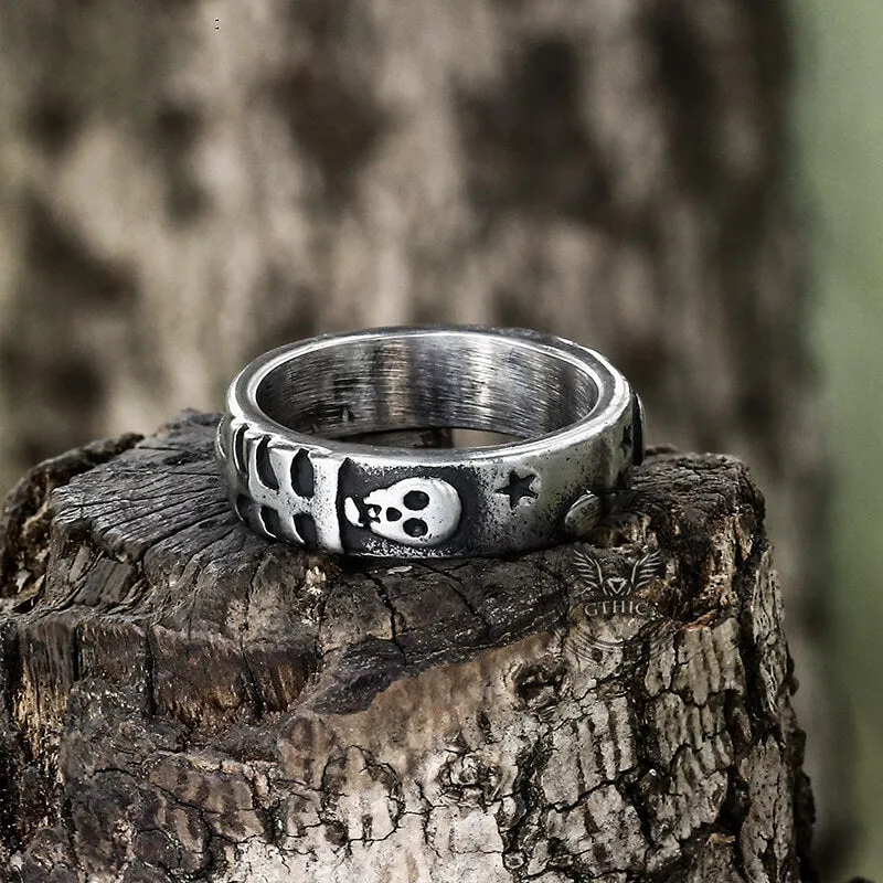 Till Death Do Us Part Stainless Steel Ring sold by GTHIC product image thumbnail 5
