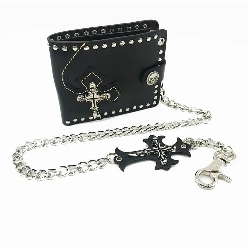Gothic Skull Sword PU Leather Wallet sold by GTHIC product image thumbnail 5