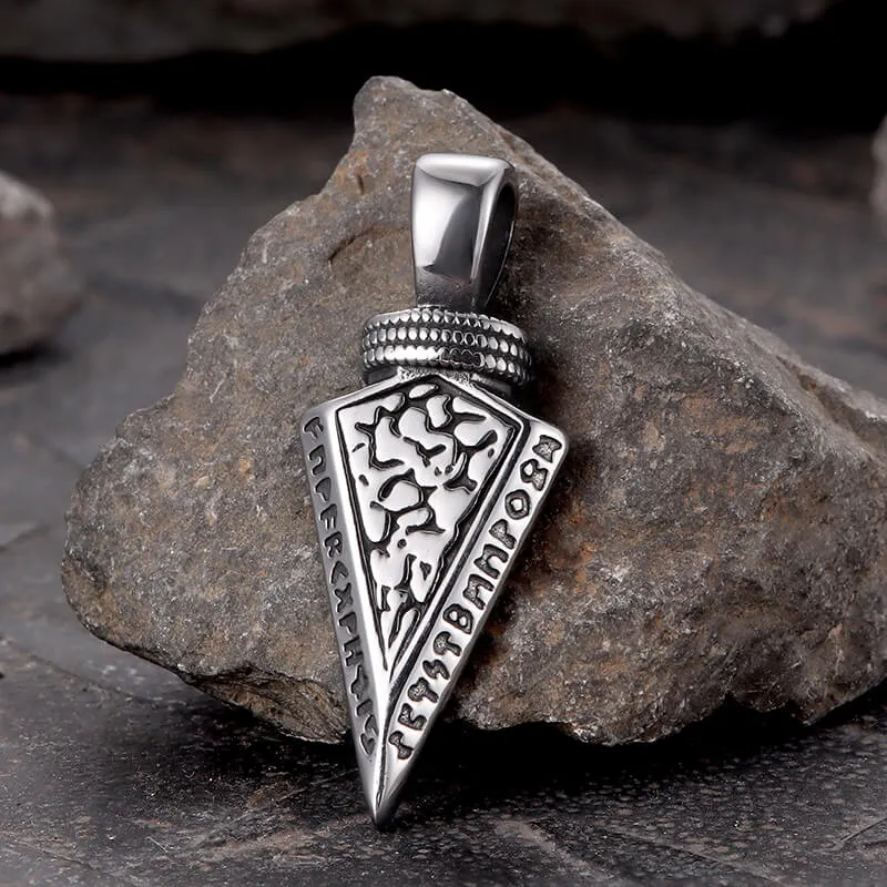 Viking Spear Head Stainless Steel Pendant sold by GTHIC product image thumbnail 3