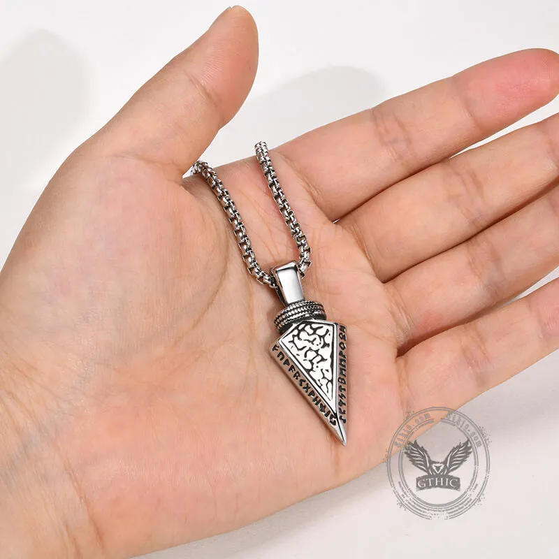 Viking Spear Head Stainless Steel Pendant sold by GTHIC product image thumbnail 5