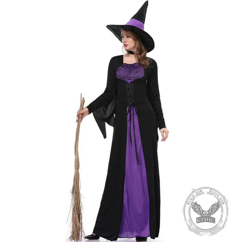 Midnight Purple Witch Halloween Costume sold by GTHIC product image thumbnail 2
