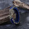 Indian Warrior Brass Skull Paracord Bracelet sold by GTHIC