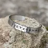 Runes Stainless Steel Viking Cuff Bracelet sold by GTHIC