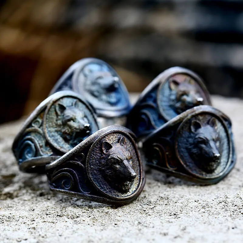 Fierce Wolf Stainless Steel Ring sold by GTHIC