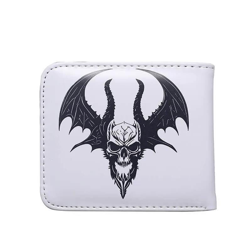 Vintage Bat Skull Bifold Wallet sold by GTHIC product image thumbnail 5