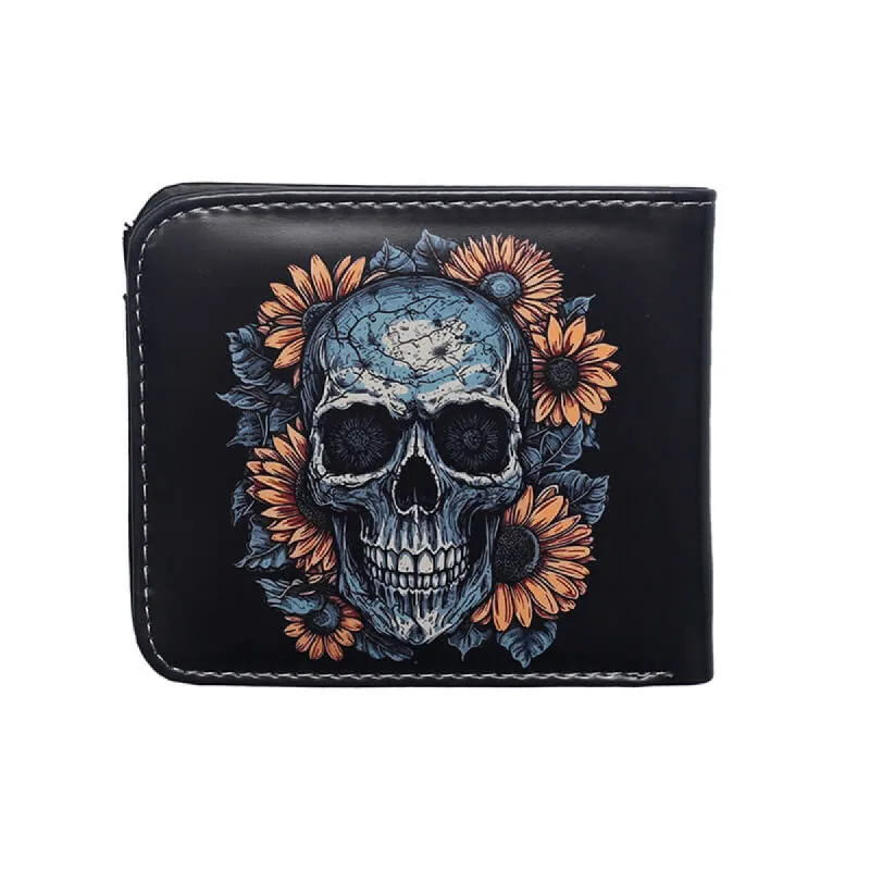 Vintage Bat Skull Bifold Wallet sold by GTHIC