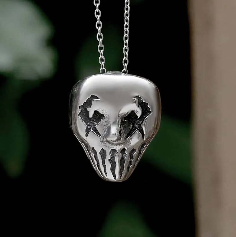 Ghost Head Stainless Steel Skull Pendant sold by GTHIC product image thumbnail 4