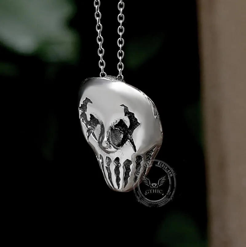 Ghost Head Stainless Steel Skull Pendant sold by GTHIC product image thumbnail 5