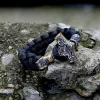 Thor's Hammer Braided Stainless Steel Paracord Bracelet sold by GTHIC