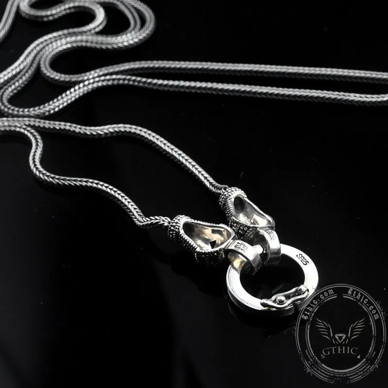 Vintage Sterling Silver Foxtail Chain sold by GTHIC product image thumbnail 4