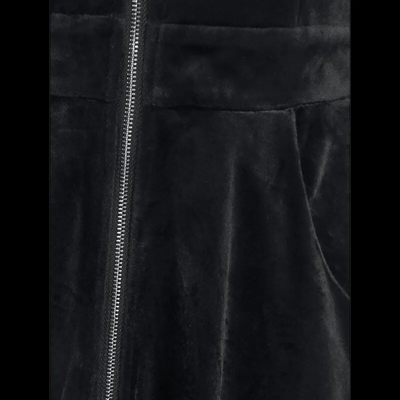 Gothic Black Devil Horn Hooded Dress sold by GTHIC product image thumbnail 5