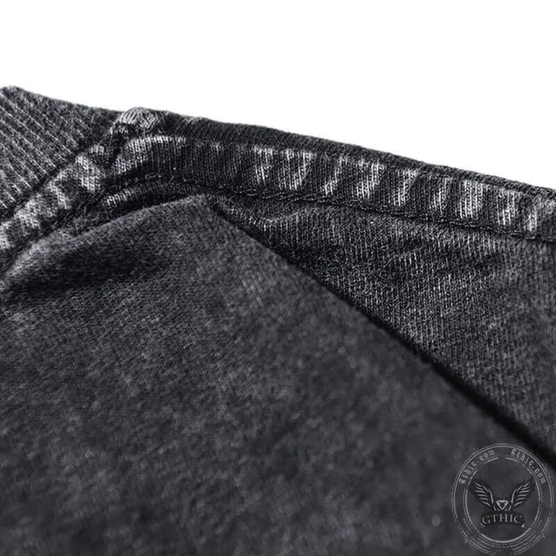 Vintage Washed Drinking Octopus T-shirt sold by GTHIC product image thumbnail 4