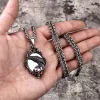 Skull And Raven Stainless Steel Pendant sold by GTHIC