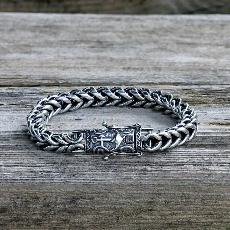 Anchor Stainless Steel Marine Bracelet sold by GTHIC