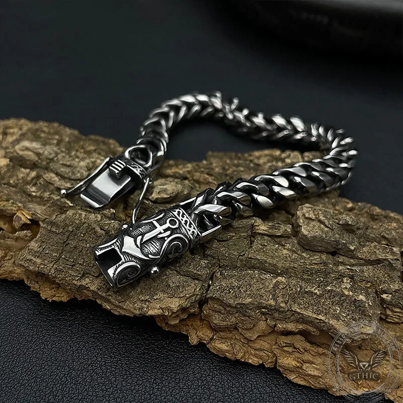 Anchor Stainless Steel Marine Bracelet sold by GTHIC product image thumbnail 2