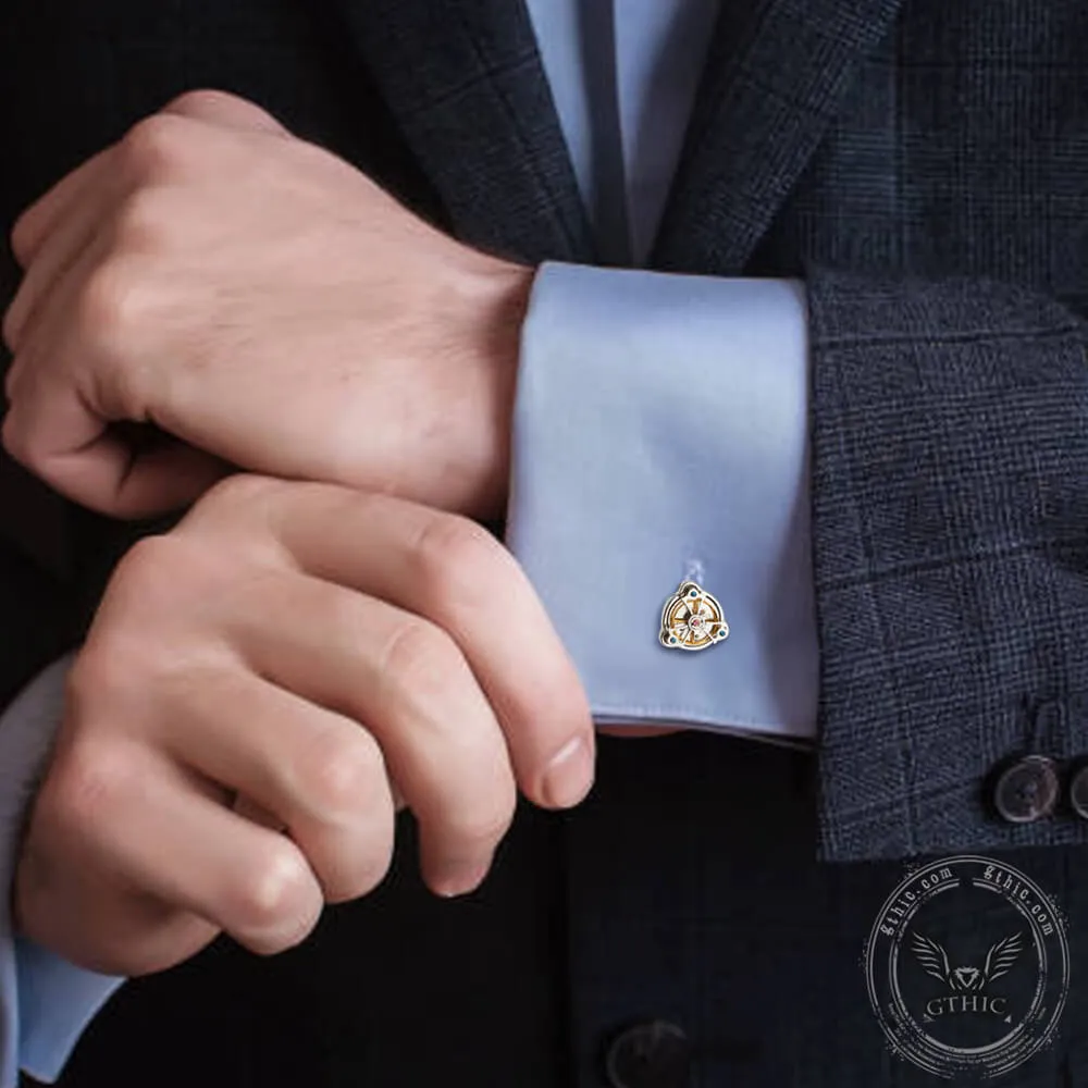 Propeller Adventurer Copper Cufflinks sold by GTHIC product image thumbnail 2