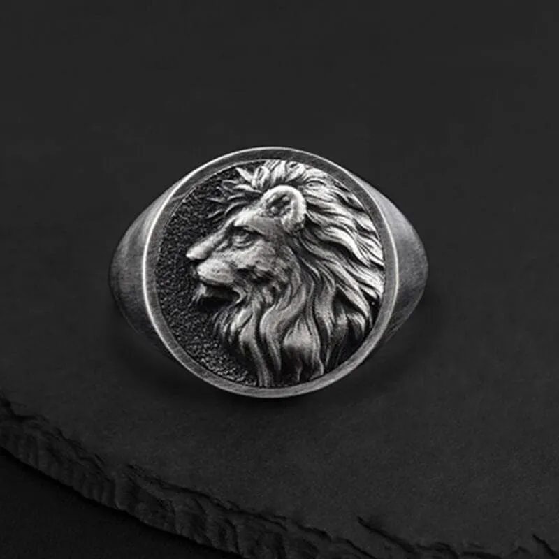 Personalized Custom Round Sterling Silver Ring sold by GTHIC product image thumbnail 3