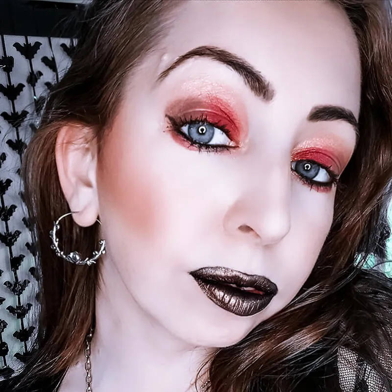 Skull Thorns Stainless Steel Earrings sold by GTHIC product image thumbnail 3