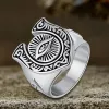 Horseshoe Eye Of Providence Stainless Steel Ring sold by GTHIC