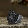 Horseshoe Eye Of Providence Stainless Steel Ring sold by GTHIC