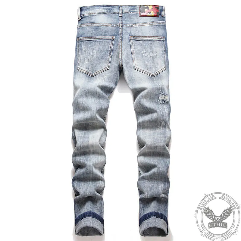 Letters Print Cotton Skull Pants sold by GTHIC product image thumbnail 2