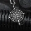 Viking Compass Vegvisir Stainless Steel Pendant sold by GTHIC