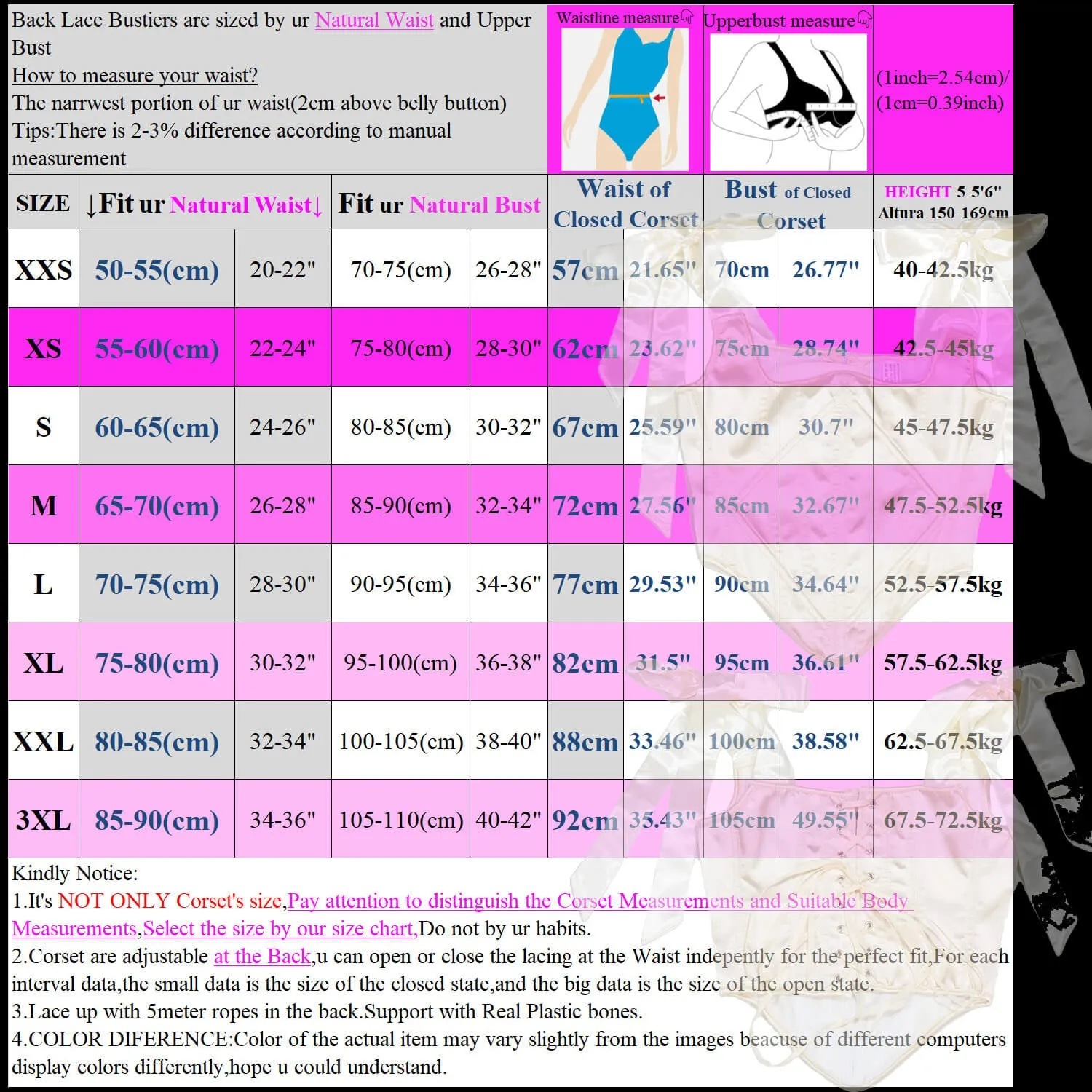 Skull Head Print Women Gothic Corset sold by GTHIC product image thumbnail 5