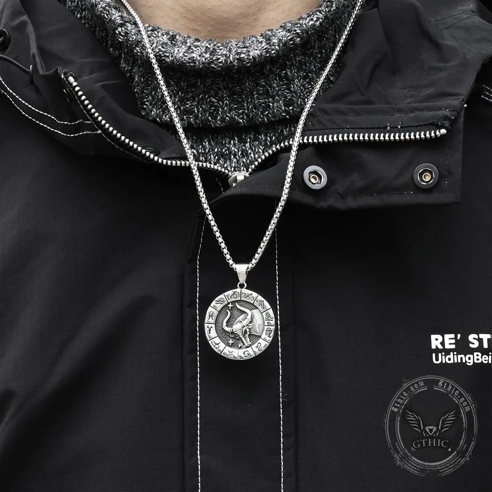 Taurus Stainless Steel Pendant sold by GTHIC product image thumbnail 2