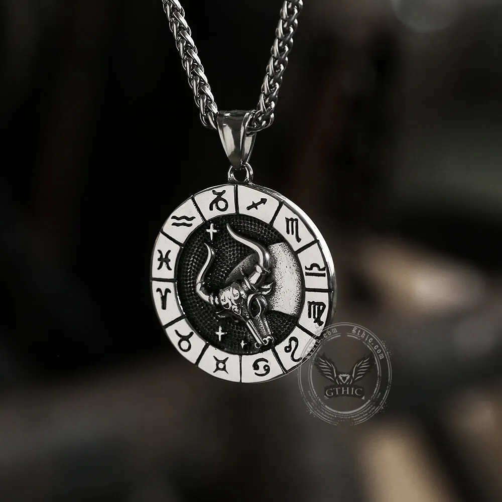Taurus Stainless Steel Pendant sold by GTHIC product image thumbnail 4