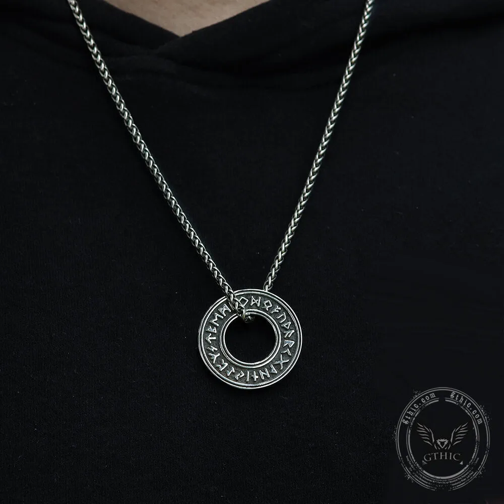 Viking Runes Stainless Steel Pendant sold by GTHIC product image thumbnail 3