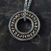 Viking Runes Stainless Steel Pendant sold by GTHIC