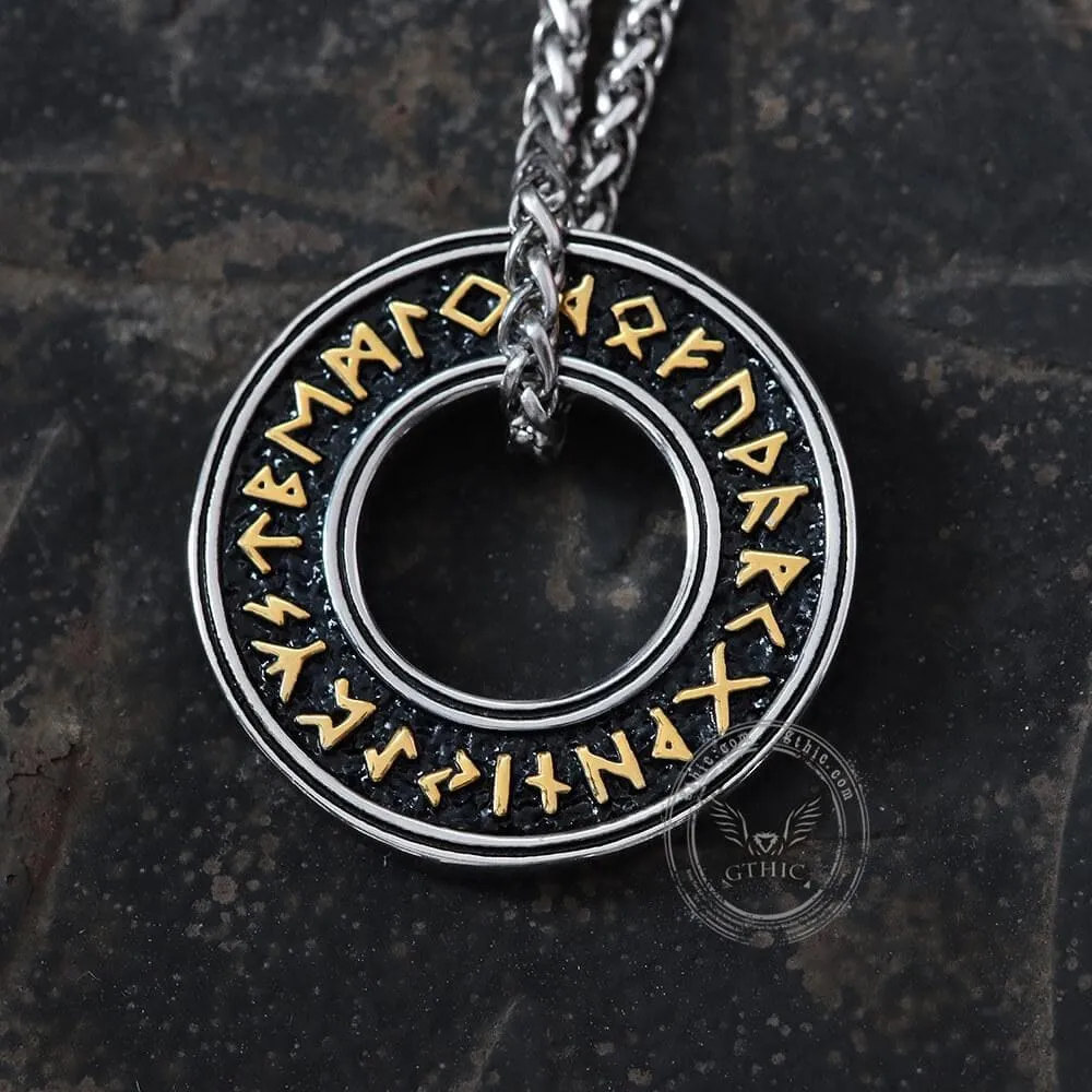 Viking Runes Stainless Steel Pendant sold by GTHIC product image thumbnail 4