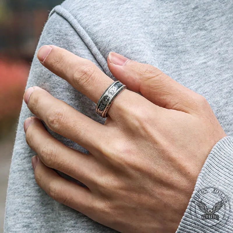 Tree Of Life Knot Stainless Steel Viking Band Ring sold by GTHIC product image thumbnail 2