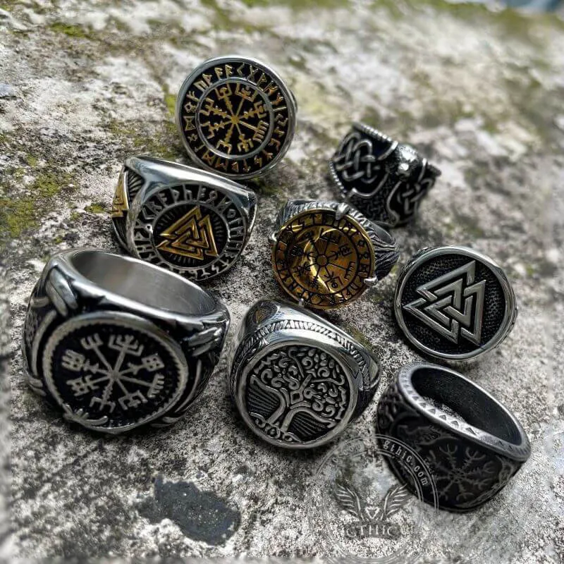 16 Viking Rings Set sold by GTHIC product image thumbnail 2