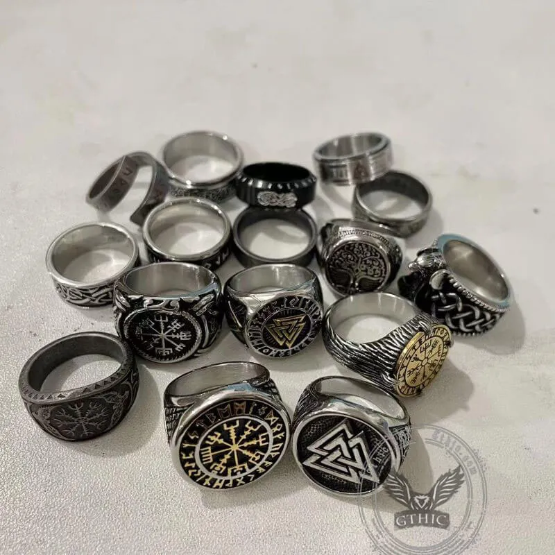16 Viking Rings Set sold by GTHIC product image thumbnail 3