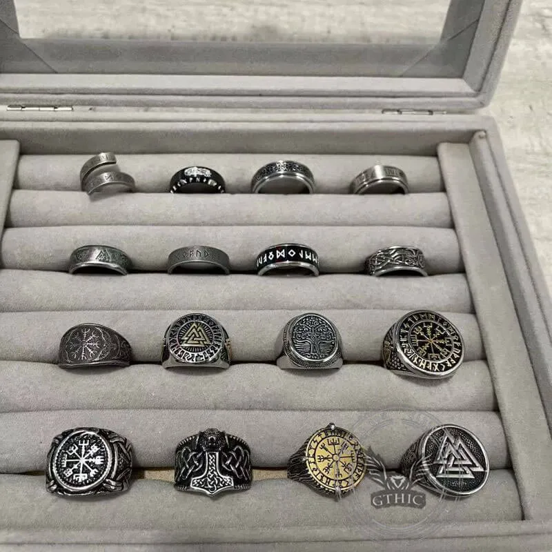 16 Viking Rings Set sold by GTHIC product image thumbnail 5