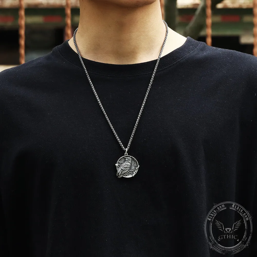 Wisdom Owl Stainless Steel Pendant sold by GTHIC product image thumbnail 3