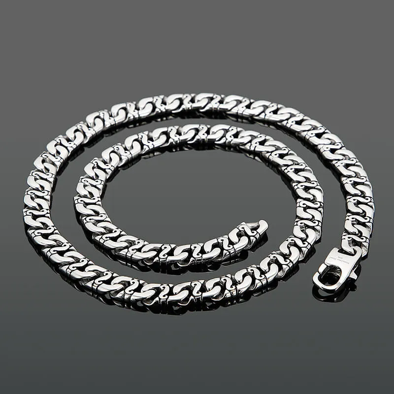 Simple Stainless Steel Chain Necklace sold by GTHIC product image thumbnail 2