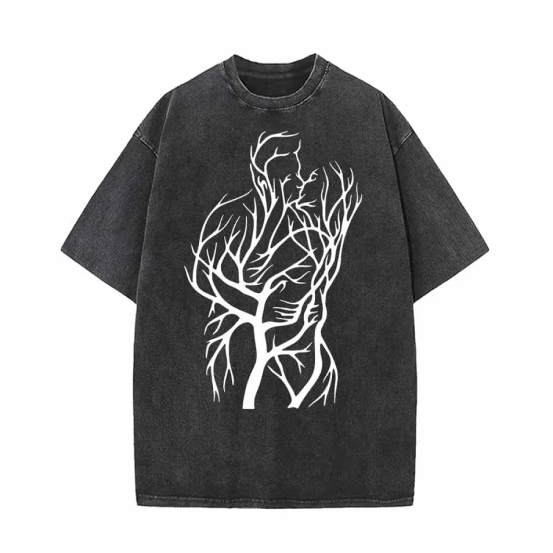 Withered Tree Vintage Washed T-shirt sold by GTHIC