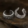 Celtic Knot Stainless Steel Viking Ear Cuffs sold by GTHIC