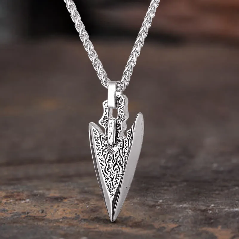 Spear Arrowhead Stainless Steel Pendant sold by GTHIC product image thumbnail 4