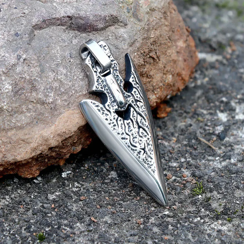 Spear Arrowhead Stainless Steel Pendant sold by GTHIC