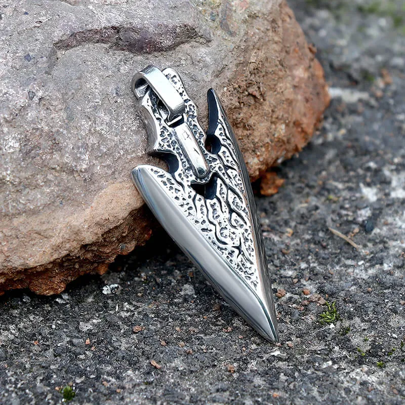 Spear Arrowhead Stainless Steel Pendant sold by GTHIC