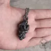 Snake Wrapped Fingers Stainless Steel Animal Pendant sold by GTHIC