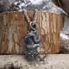 Snake Wrapped Fingers Stainless Steel Animal Pendant sold by GTHIC