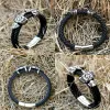 Viking Ravens Stainless Steel Braided Bracelet sold by GTHIC